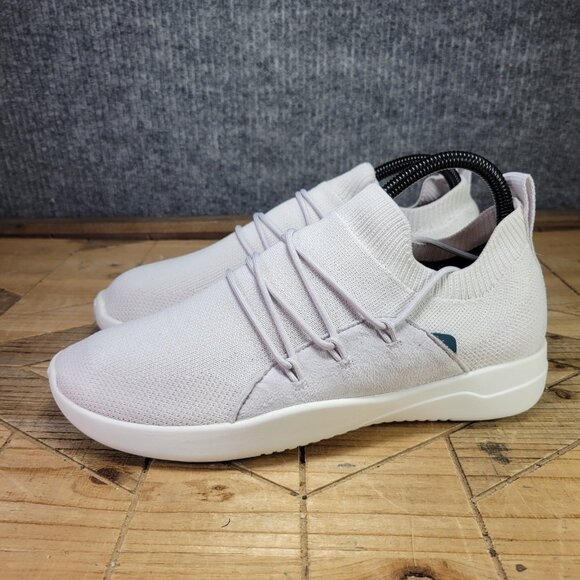 Vessi Cityscape Classic Women’s Size 8 Birch White‎ Athletic Shoes Sneakers Knit - Picture 2 of 11